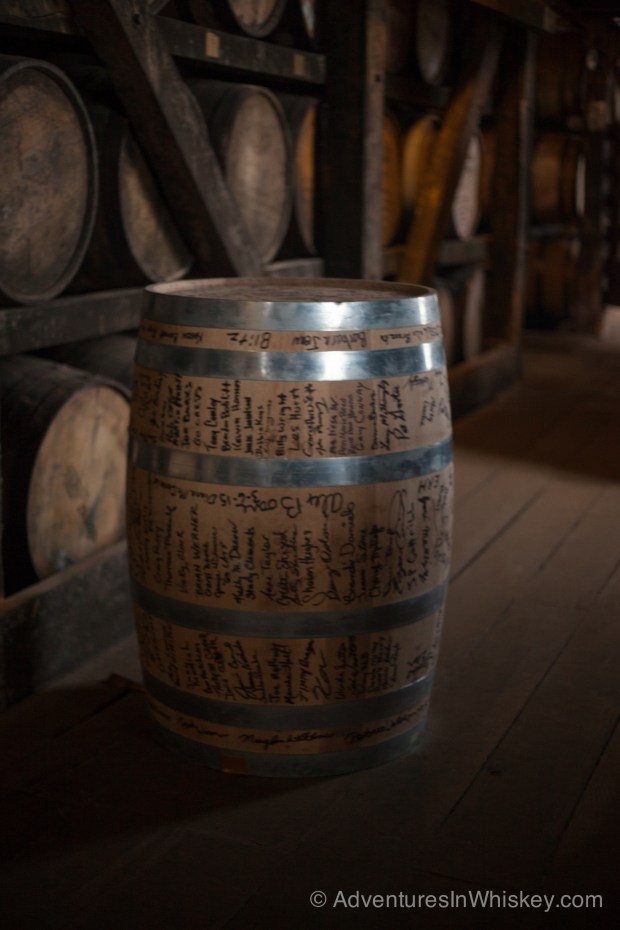 Heaven Hill's 7-millionth barrel filled.