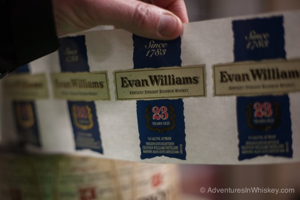 Evan Williams 23 Year Old Bourbon on shelves this fall.