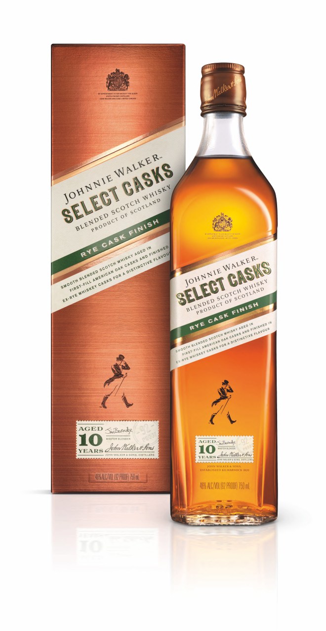 Johnnie Walker Select Casks Rye Cask Finish Review Adventures In