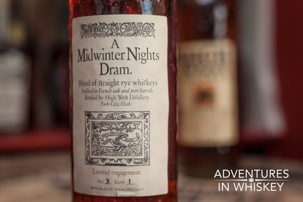 High West Midwinter Nights Dram 2